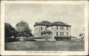 Gary SD State School For the Blind 1912 Used Postcard