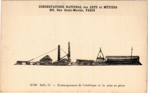 CPA PARIS (3e) Cnam - Embarquement de l'Obélisque (215300)