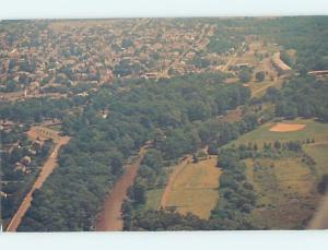 Unused Pre-1980 AERIAL VIEW Perkasie - Near Allentown & Philadelphia PA A4049