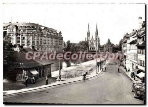 Modern Postcard Strasbourg Bas Rhin Quai des Pecheurs Saint Paul Esca