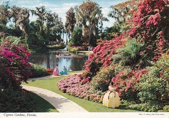 Florida Cypress Gardens Brilliant Colors 1971