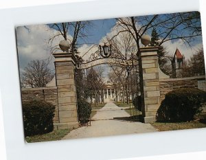 Postcard A view from the Eger Gateway, Ursinus College, Collegeville, PA