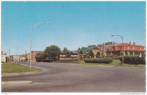 Street View , RIMOUSKI , Quebec  , Canada , 1950-60s #3