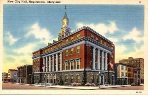 Maryland Hagerstown New City Hall