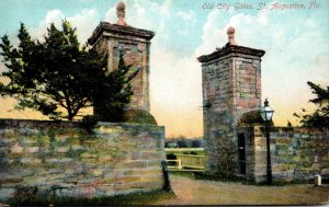 Florida St Augustine Old City Gates