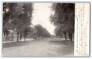 Chariton Iowa IA Postcard South Grand Street Exterior Road c1905 Vintage Antique