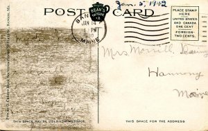 ME - Penobscot River. Sunset