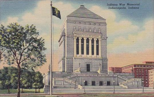 Indiana Indianapolis Indiana War Memorial 1954