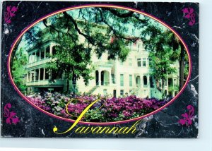 Postcard - Historic Home in Monterey Square - Savannah, Georgia