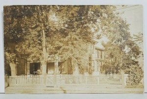 RPPC Watervliet NY Home Residence Rossman Family c1912 Postcard N17
