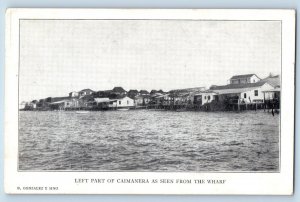 Guantánamo Cuba Postcard Left Part of Caimanera c1905 Antique Unposted