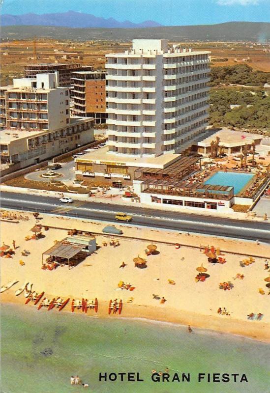 Spain Mallorca Hotel Gran Fiesta Playa De Palma Hippostcard