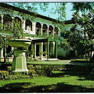 c1950s Manila, PI Malacanang Palace Administration Chrome Photo Postcard Vtg A67