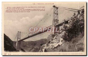 Old Postcard New power line to the valley of the Tet Giscalrd Passage of & # ...
