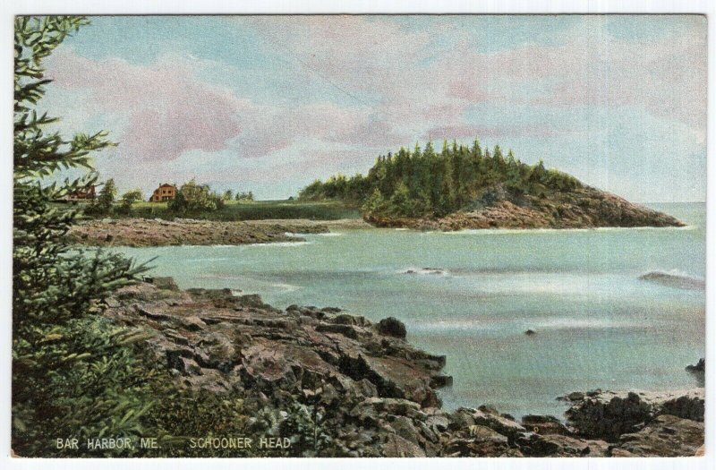 Bar Harbor, Me, Schooner Head