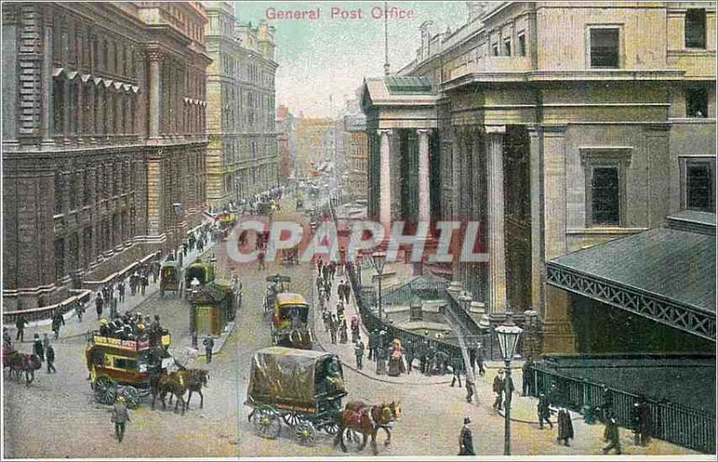 Postcard Old General Post Office, London