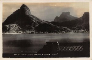 Rio De Janeiro Brazil 1930s RPPC Real Photo Postcard Dois Jrmaos Gavea