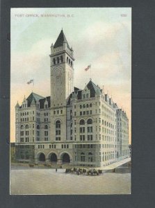 Ca 1908 Post Card Washington DC Post Office Building