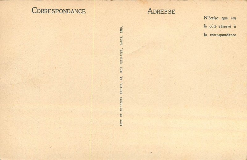 Switzerland Leman lake map postcard