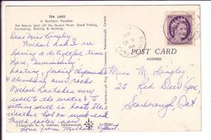 Tea Lake, Severn River, Ontario, Canada, Used 1963