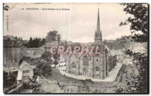 Old Postcard Fougeres Saint Sulpice and Chateau