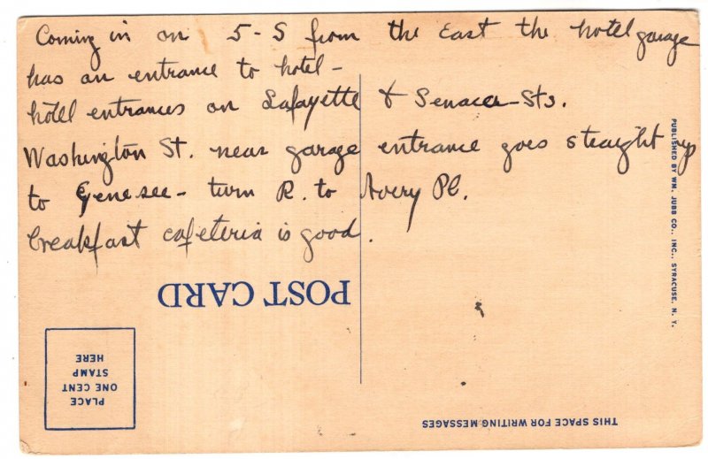 Hotel Utica, Utica, New York