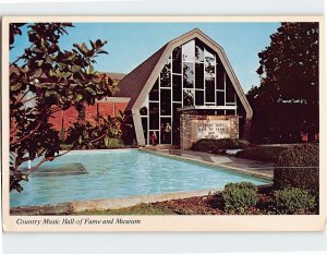 Postcard Country Music Hall of Fame and Museum, Nashville, Tennessee