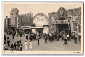 1933 Exterior View Midway Century Progress Chicago Illinois IL Antique Postcard