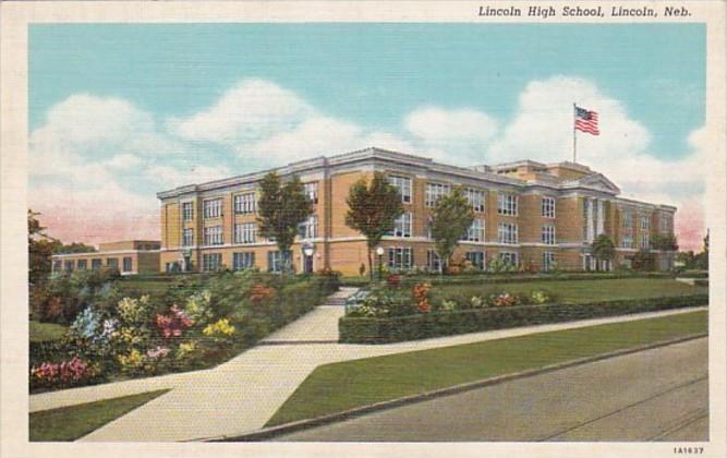 Nebraska Lincoln High School Curteich