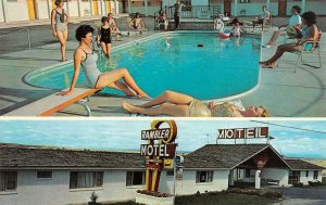 PUEBLO, Colorado CO   RAMBLER MOTEL~CJ Rothove  Bathing Beauties~Pool ROADSIDE 