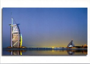 Postcard UAE - Dubai - Burj Al Arab and Jumeirah Beach Hotel 