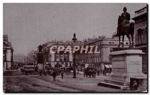 Old Postcard London Waterloo Place