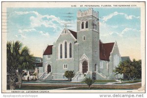 Trinity Evangelical Lutheran Church St Petersburg Florida 1931 Curteich