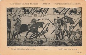 Queen Mathilda Tapestry Bayeux Queen Mathilda Tapestry POSTCARD