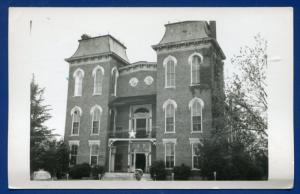 Union Sporings Alabama al Bullock County Court House real photo postcard RPPC