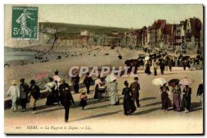 Old Postcard The Seas Beach and La Digue