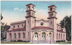 Front view,  First Methodist Church,  Alameda,  California,  00-10s