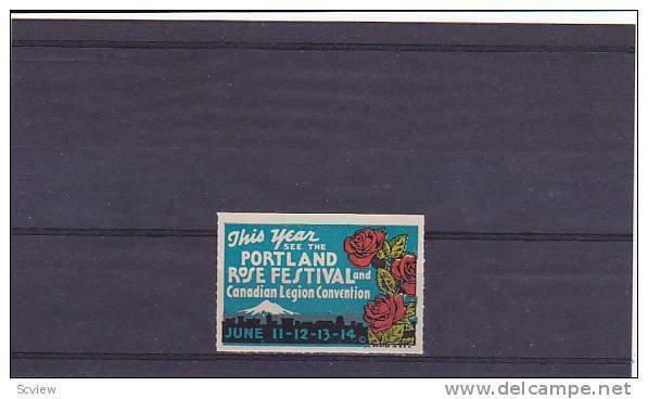 Stamp- This Year See The Portland Rose Festival & Canadian Legion Convention...