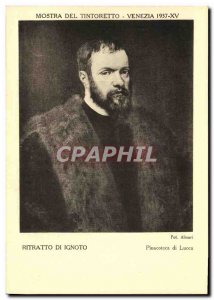 Old Postcard Mostra Del Tintoretto Ritratto Di Venezia Ignoto