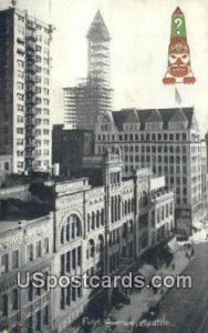 First Avenue - Seattle, Washington WA Postcard