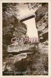 Old Postcard Around The Haut Barr Saverne Le Pont du Diable