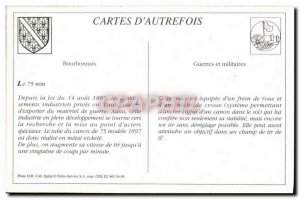 COPY Grandes Maneuvers D & # 39Automne Pieces 75mm crossing a ditch