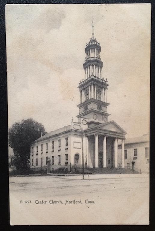 Center Church, Hartford, Conn. The Rotograph Co. A 1773 