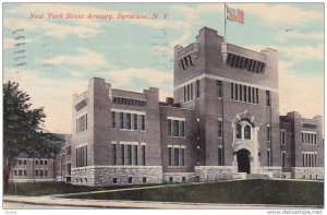 Exterior, New York State Armory, Syracuse,  New York, PU-1911