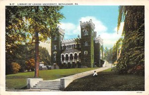 Library of Lehigh University Bethlehem, Pennsylvania PA  