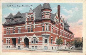 YMCA Building Janesville Wisconsin 1920 postcard