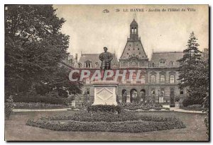 Old Postcard Le Havre Garden City Hotel