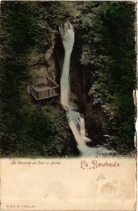 CPA La BOURBOULE La Cascade du Plat a Barbe (720678)