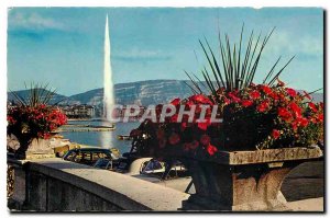 Modern Postcard The Geneva Jet d'Eau (120 meters)