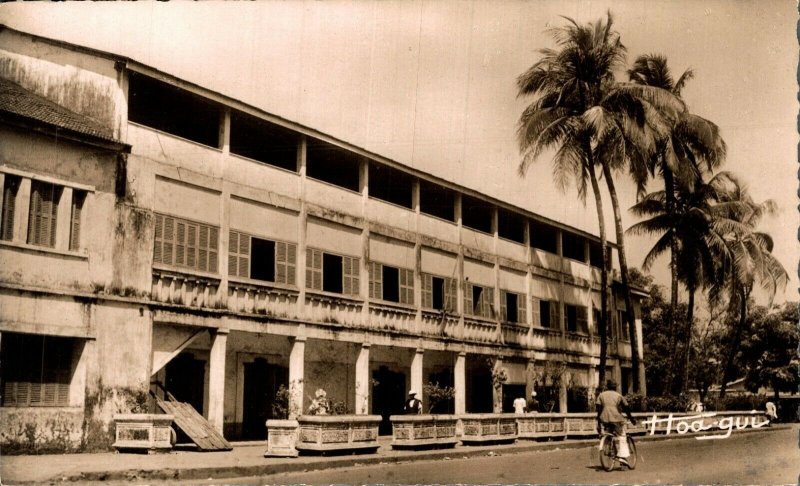 Guinea Conakry Hotel du Niger Vintage RPPC 08.56